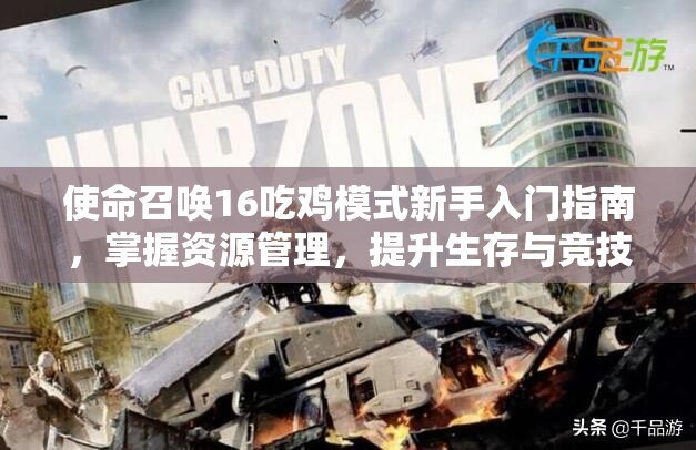 使命召唤16吃鸡模式新手入门指南，掌握资源管理，提升生存与竞技艺术