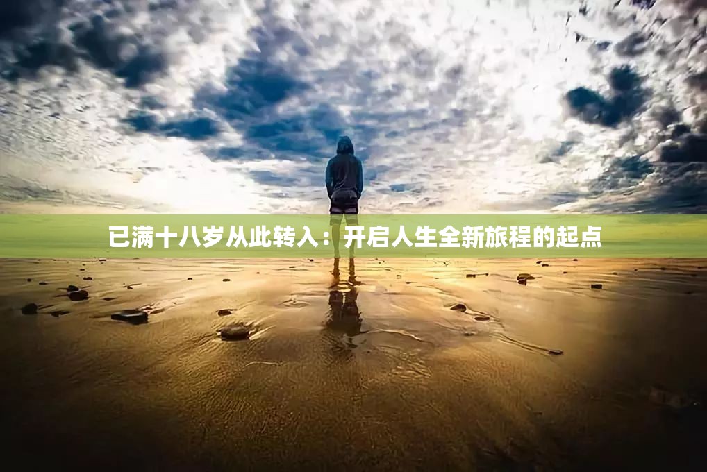 已满十八岁从此转入：开启人生全新旅程的起点