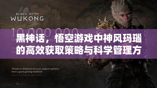 黑神话，悟空游戏中神风玛瑙的高效获取策略与科学管理方法