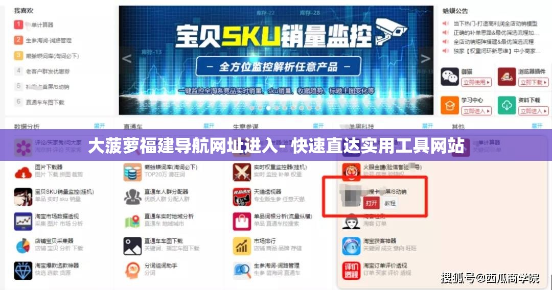 大菠萝福建导航网址进入- 快速直达实用工具网站