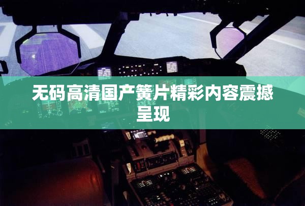 无码高清国产簧片精彩内容震撼呈现