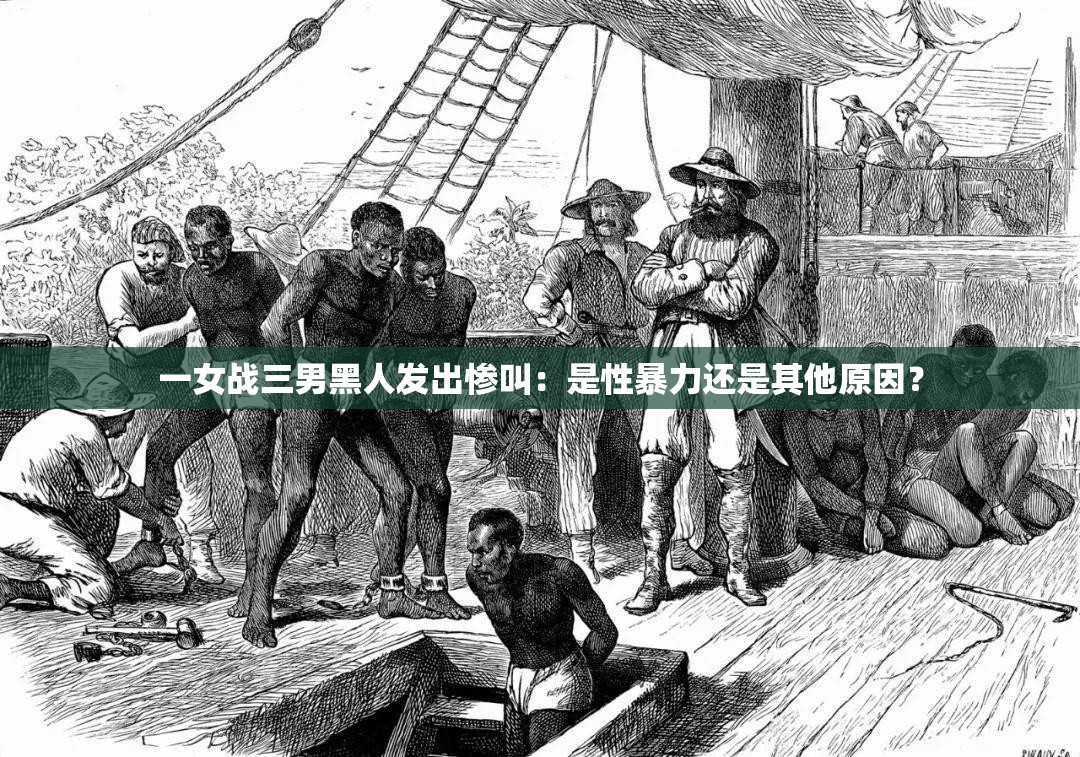 一女战三男黑人发出惨叫：是性暴力还是其他原因？