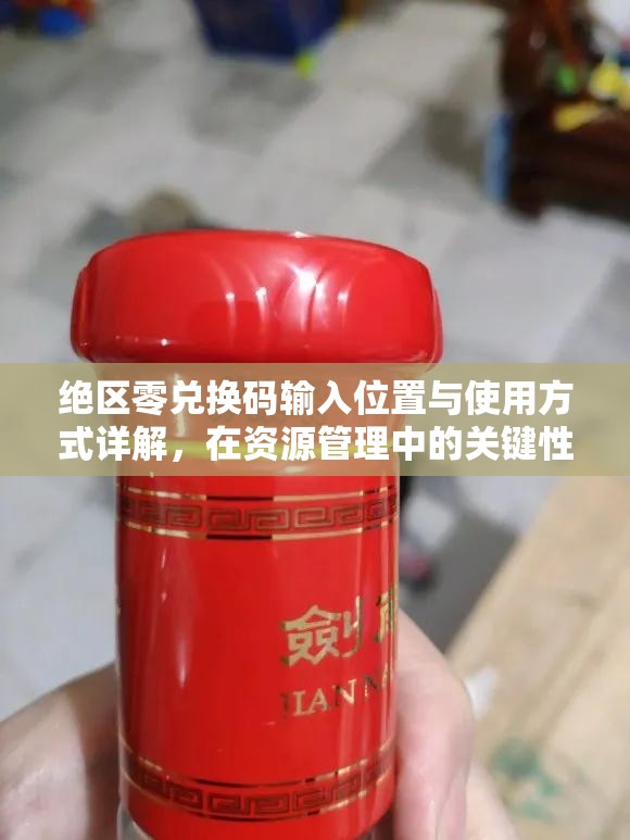 绝区零兑换码输入位置与使用方式详解，在资源管理中的关键性指导