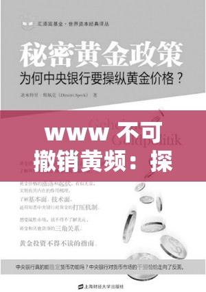 www 不可撤销黄频：探寻其背后的奥秘与影响