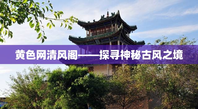 黄色网清风阁——探寻神秘古风之境