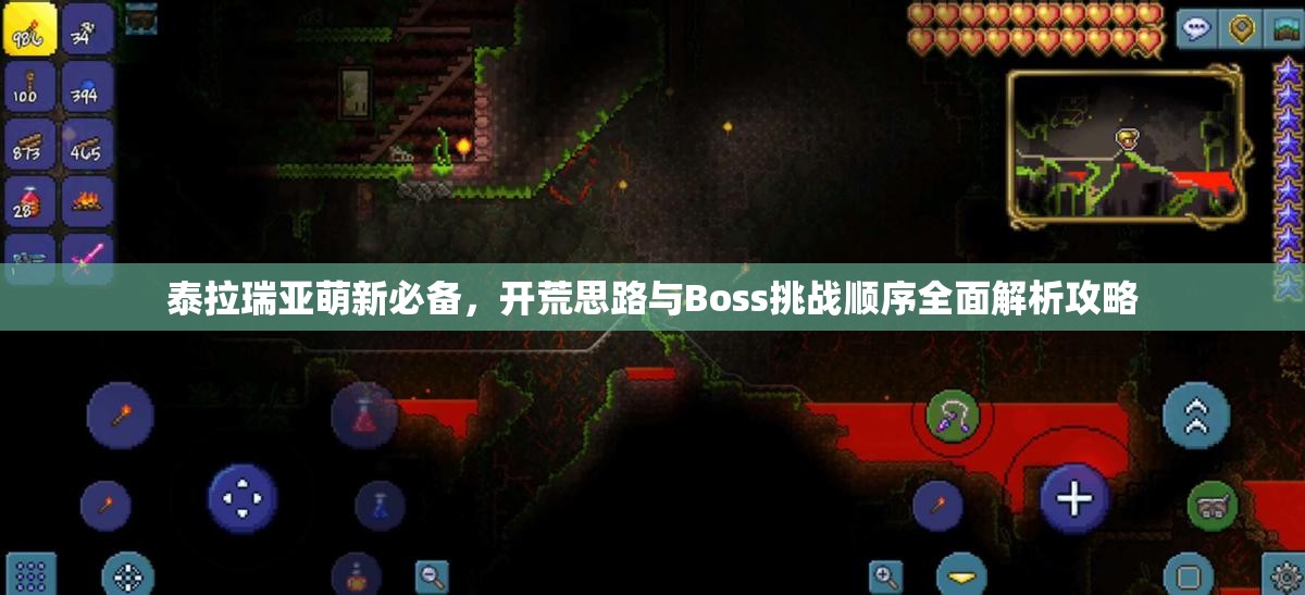 泰拉瑞亚萌新必备，开荒思路与Boss挑战顺序全面解析攻略