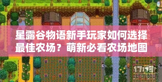 星露谷物语新手玩家如何选择最佳农场？萌新必看农场地图推荐指南