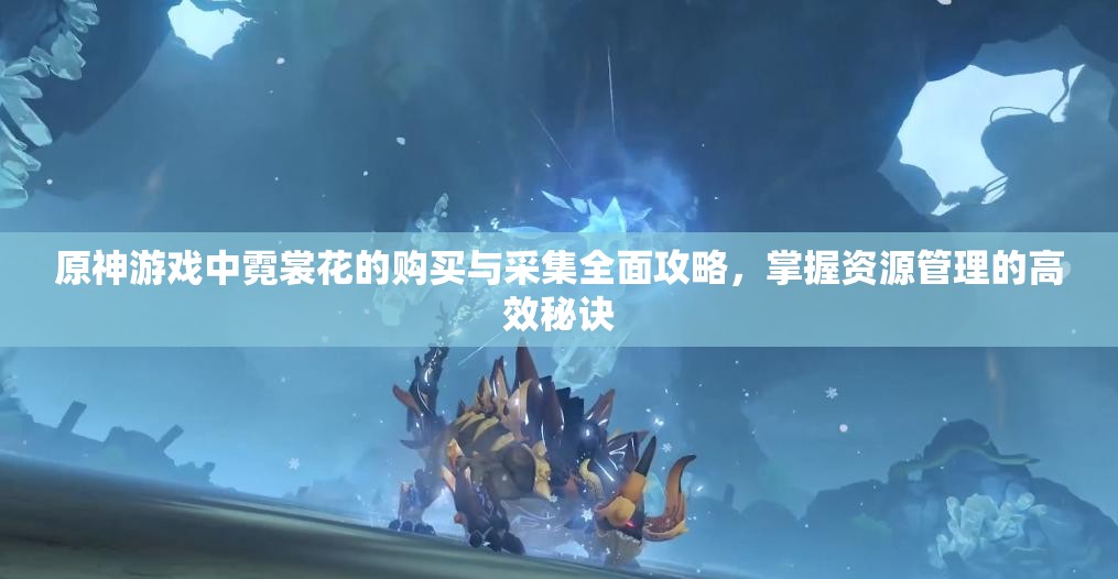 原神游戏中霓裳花的购买与采集全面攻略，掌握资源管理的高效秘诀