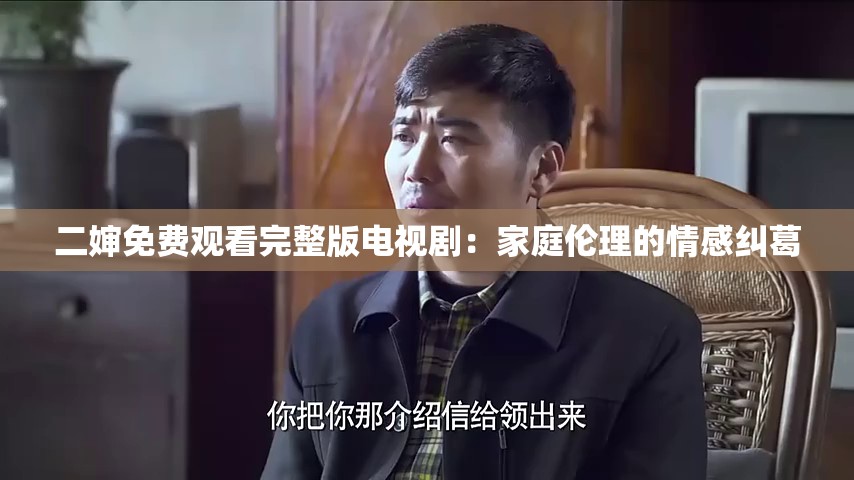 二婶免费观看完整版电视剧：家庭伦理的情感纠葛