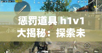 惩罚道具 h1v1大揭秘：探索未知的刺激与挑战