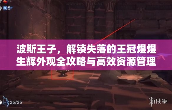 波斯王子，解锁失落的王冠煜煜生辉外观全攻略与高效资源管理策略