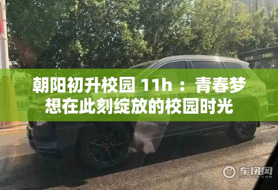 朝阳初升校园 11h ：青春梦想在此刻绽放的校园时光