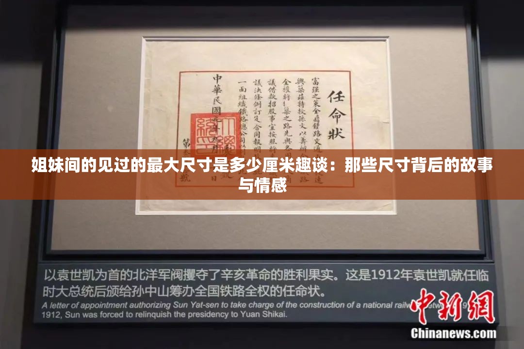 姐妹间的见过的最大尺寸是多少厘米趣谈：那些尺寸背后的故事与情感