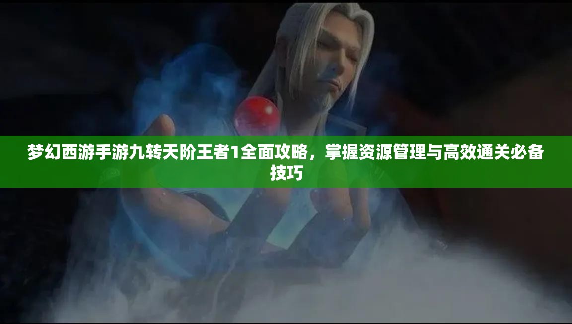 梦幻西游手游九转天阶王者1全面攻略，掌握资源管理与高效通关必备技巧