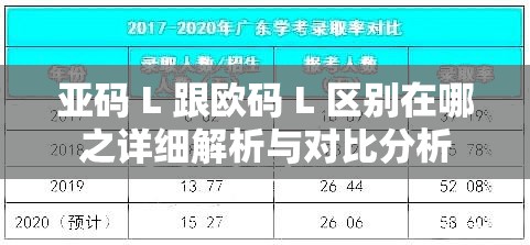 亚码 L 跟欧码 L 区别在哪之详细解析与对比分析