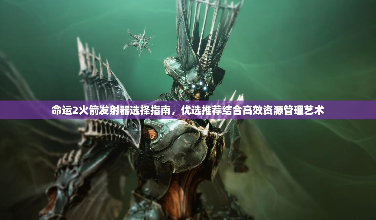 命运2火箭发射器选择指南，优选推荐结合高效资源管理艺术