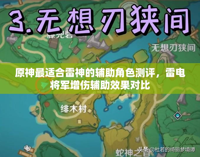 原神最适合雷神的辅助角色测评，雷电将军增伤辅助效果对比