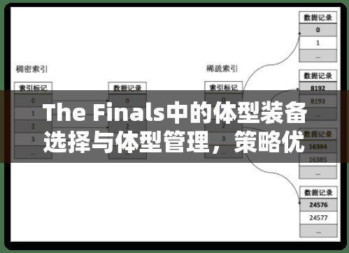 The Finals中的体型装备选择与体型管理，策略优化与实践指南