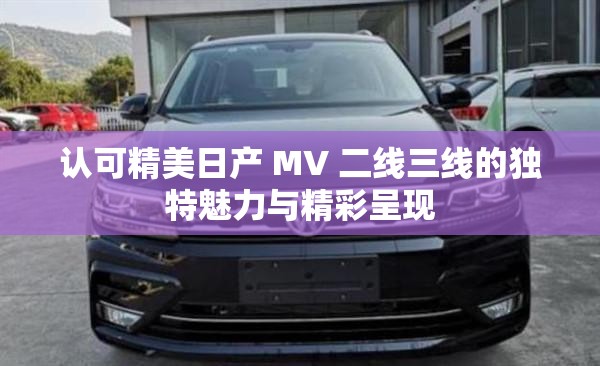 认可精美日产 MV 二线三线的独特魅力与精彩呈现