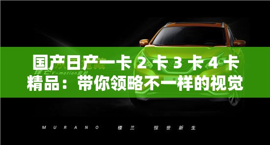 国产日产一卡 2 卡 3 卡 4 卡精品：带你领略不一样的视觉盛宴