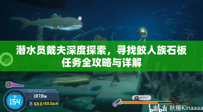 潜水员戴夫深度探索，寻找鲛人族石板任务全攻略与详解
