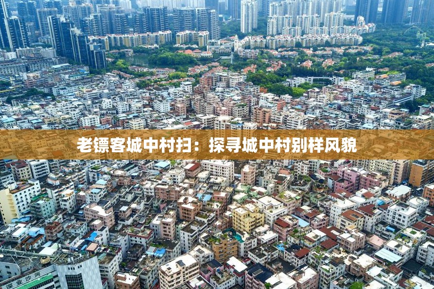 老镖客城中村扫：探寻城中村别样风貌