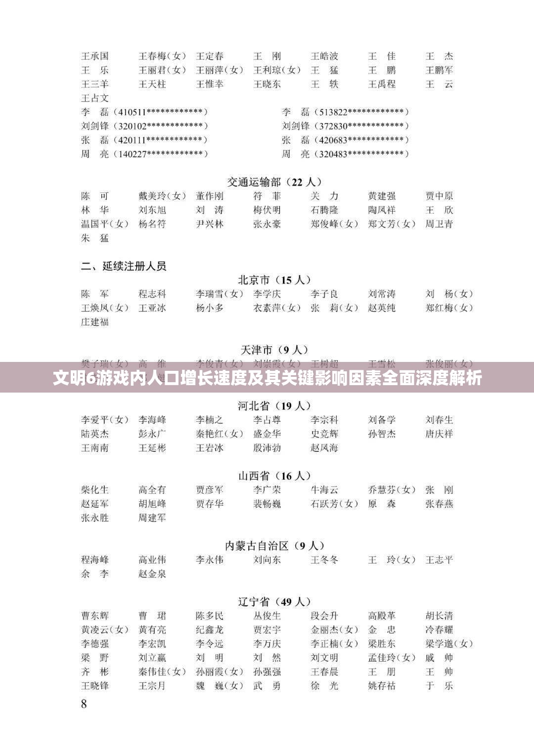 文明6游戏内人口增长速度及其关键影响因素全面深度解析