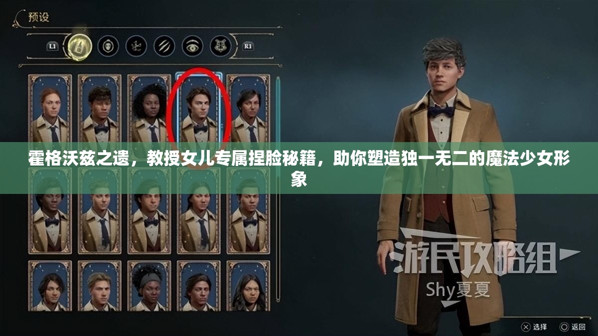 霍格沃兹之遗，教授女儿专属捏脸秘籍，助你塑造独一无二的魔法少女形象