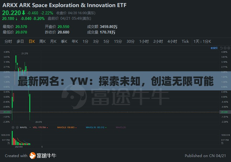 最新网名：YW：探索未知，创造无限可能