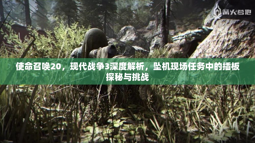 使命召唤20，现代战争3深度解析，坠机现场任务中的插板探秘与挑战