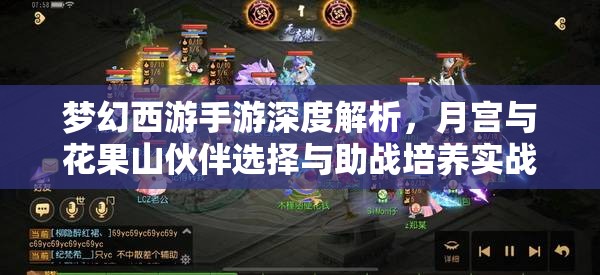 梦幻西游手游深度解析，月宫与花果山伙伴选择与助战培养实战策略