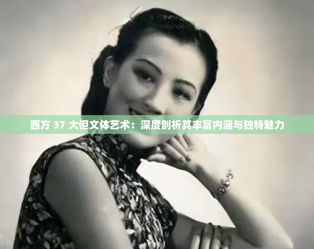 西方 37 大但文体艺术：深度剖析其丰富内涵与独特魅力