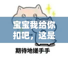 宝宝我给你扣吧，这是我对你最深情的表达