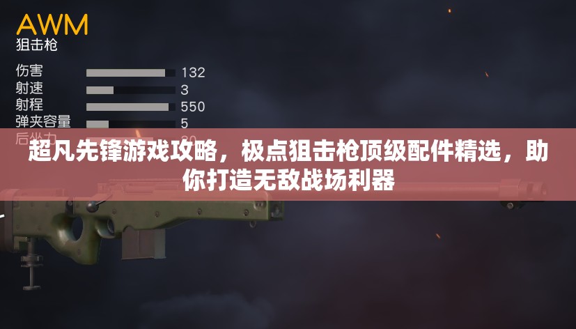 超凡先锋游戏攻略，极点狙击枪顶级配件精选，助你打造无敌战场利器