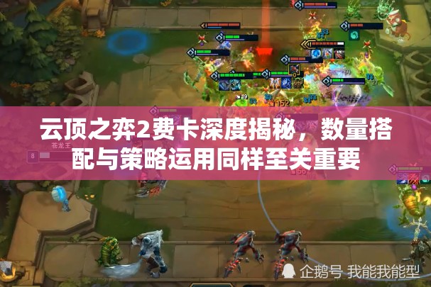 云顶之弈2费卡深度揭秘，数量搭配与策略运用同样至关重要