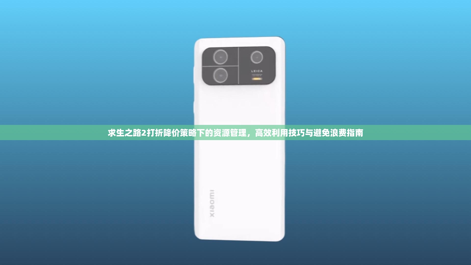 求生之路2打折降价策略下的资源管理，高效利用技巧与避免浪费指南