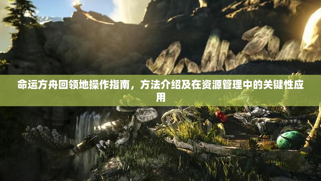 命运方舟回领地操作指南，方法介绍及在资源管理中的关键性应用