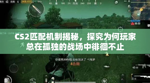 CS2匹配机制揭秘，探究为何玩家总在孤独的战场中徘徊不止
