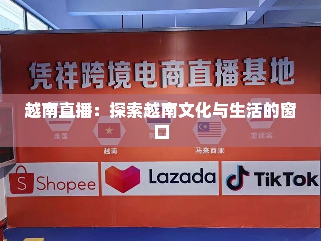 越南直播：探索越南文化与生活的窗口