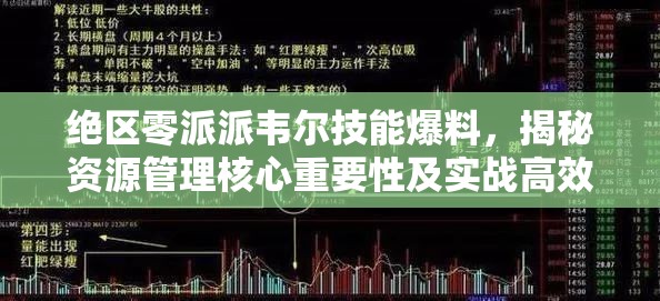 绝区零派派韦尔技能爆料，揭秘资源管理核心重要性及实战高效运用策略