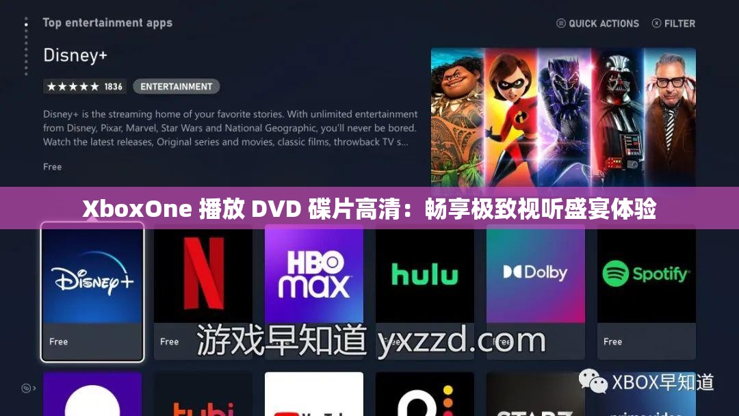 XboxOne 播放 DVD 碟片高清：畅享极致视听盛宴体验