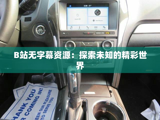 B站无字幕资源：探索未知的精彩世界