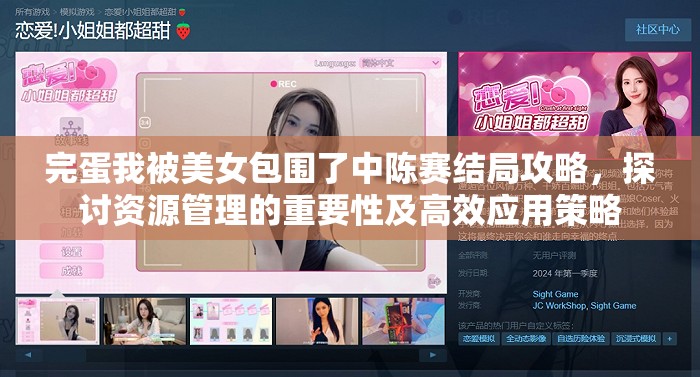 完蛋我被美女包围了中陈赛结局攻略，探讨资源管理的重要性及高效应用策略