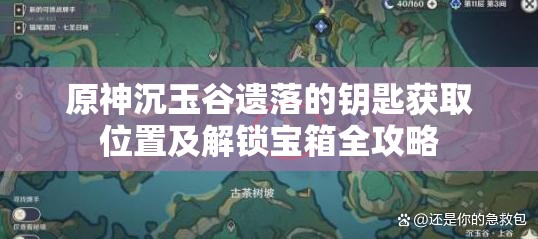原神沉玉谷遗落的钥匙获取位置及解锁宝箱全攻略
