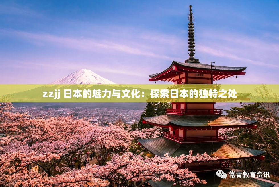 zzjj 日本的魅力与文化：探索日本的独特之处