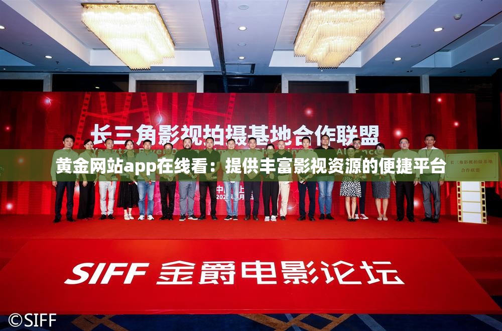 黄金网站app在线看：提供丰富影视资源的便捷平台