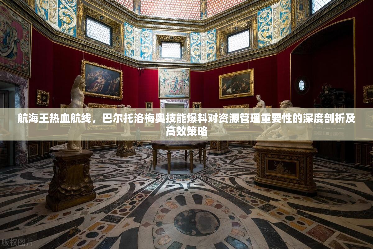航海王热血航线，巴尔托洛梅奥技能爆料对资源管理重要性的深度剖析及高效策略