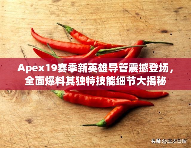 Apex19赛季新英雄导管震撼登场，全面爆料其独特技能细节大揭秘