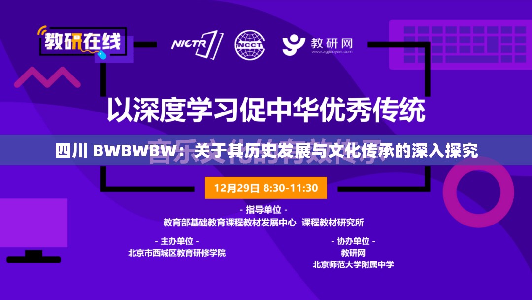 四川 BWBWBW：关于其历史发展与文化传承的深入探究