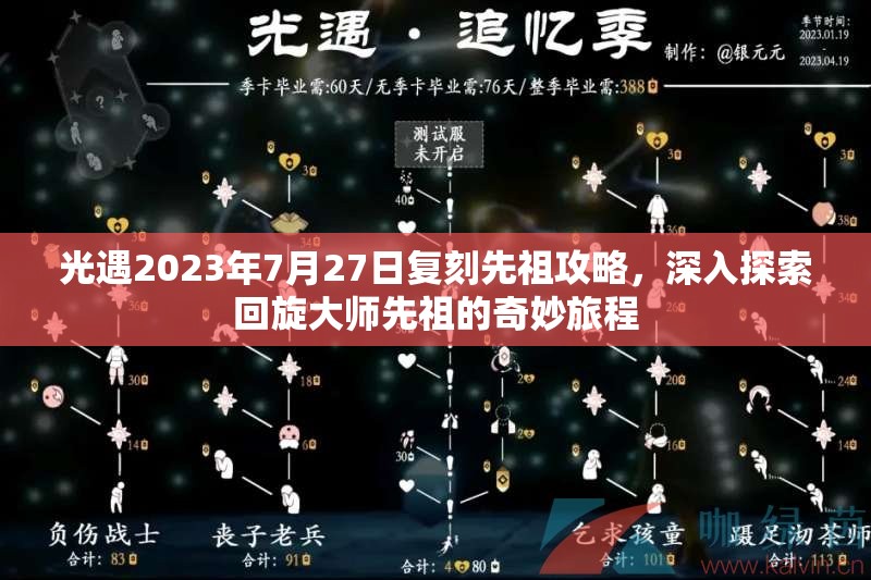 光遇2023年7月27日复刻先祖攻略，深入探索回旋大师先祖的奇妙旅程